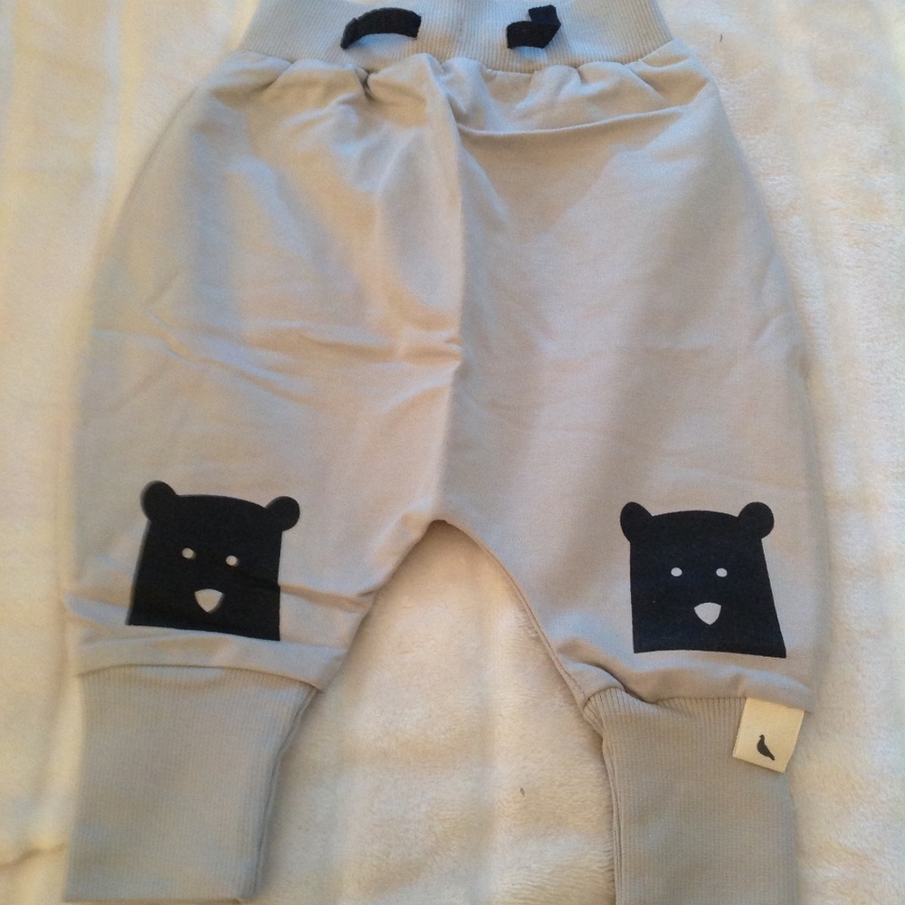 NWT - TURTLEDOVE LONDON BEAR KNEE HAREM PANTS - Picture 3 of 3